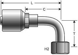 Gates 6G-8Fforx90S 7104-24295
