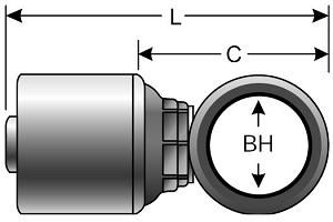 Gates 6G-6Bspbj Coupling 7100-92575