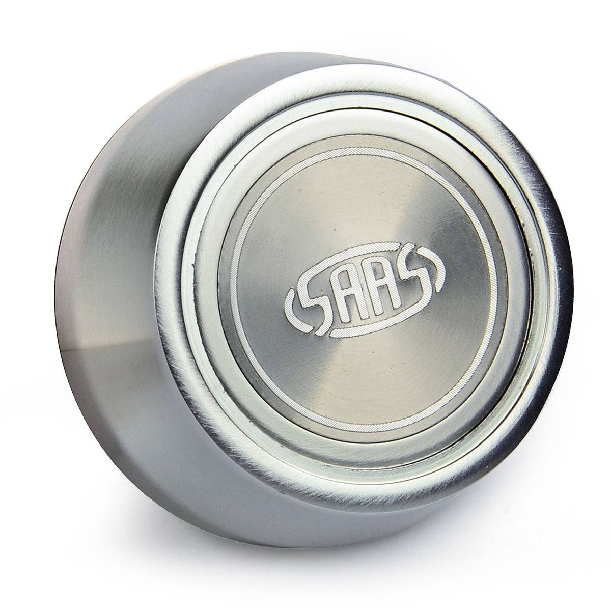 SAAS Horn Button Satin Polish Billet Tall (Suit Deep Dish) HB1001