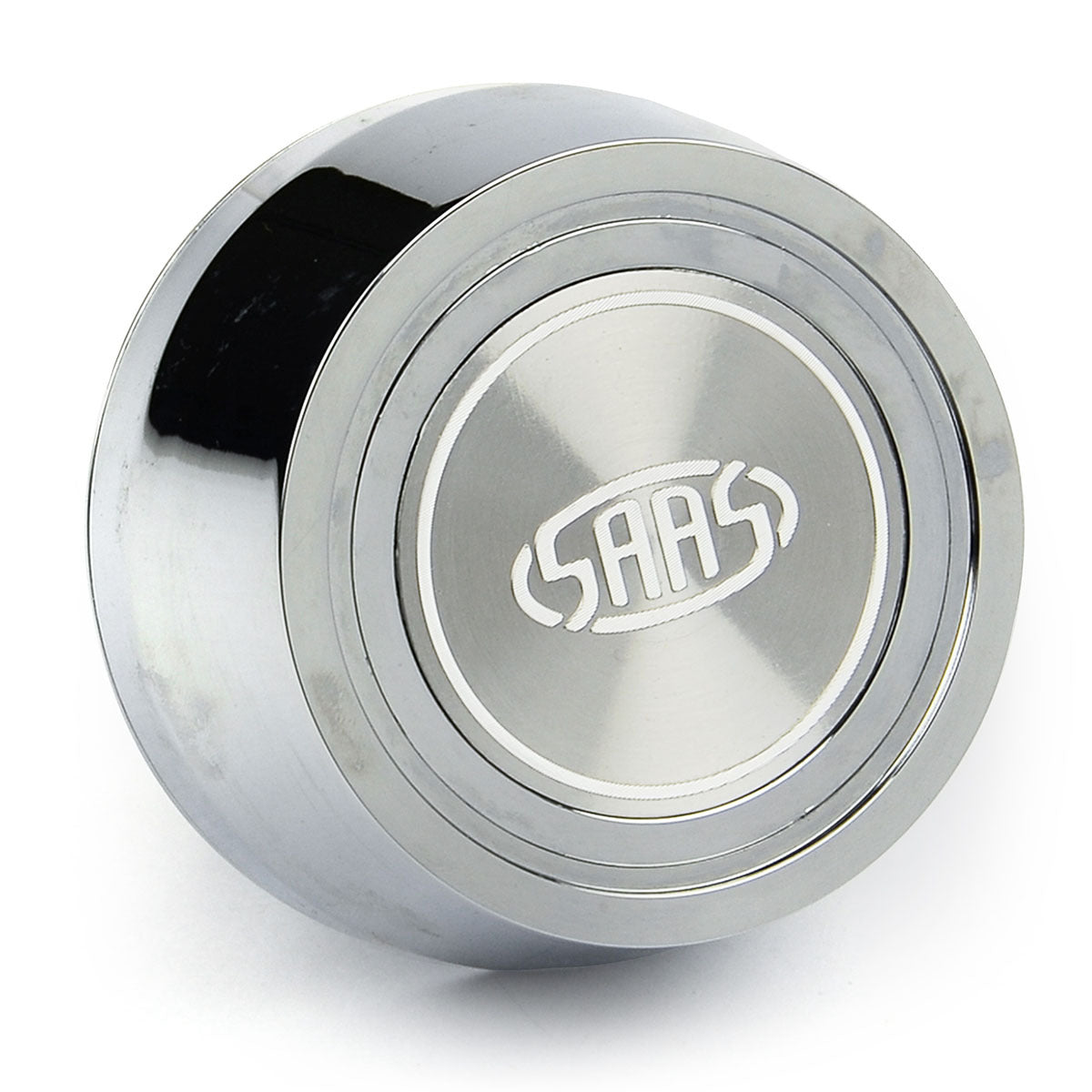 SAAS Horn Button Chrome Billet Tall (Suit Deep Dish) HB1002