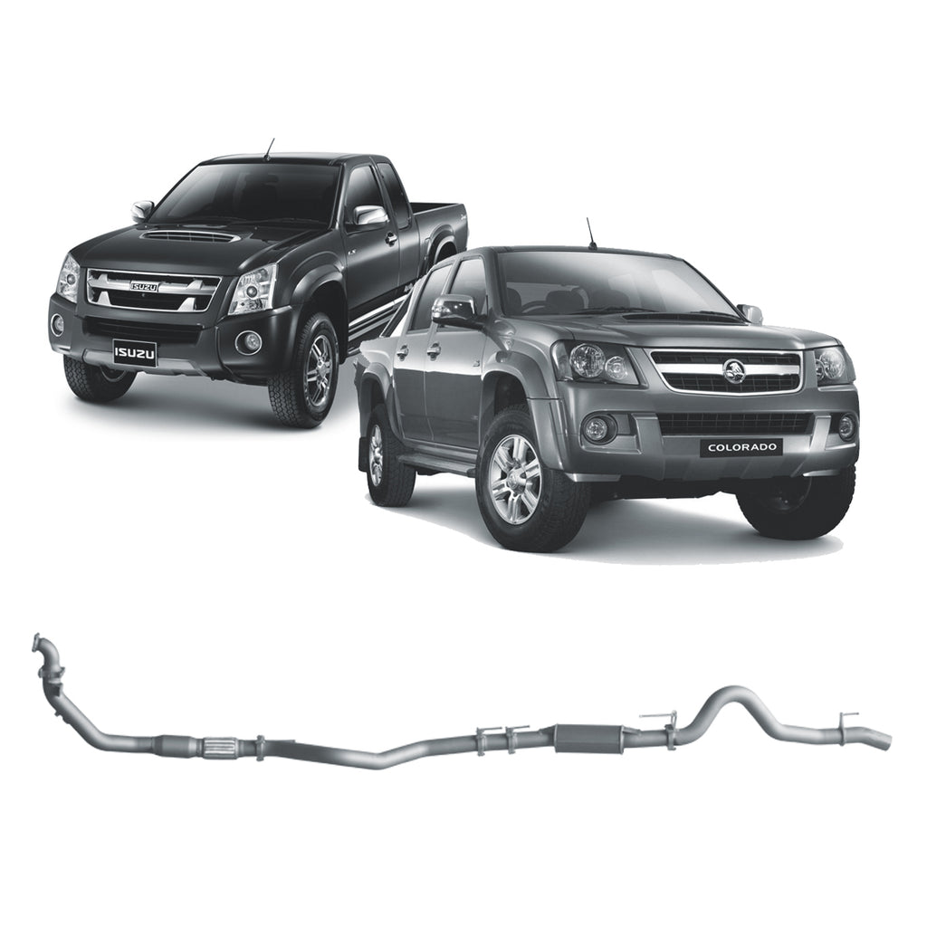 Redback Extreme Duty Exhaust 3in Turbo Back (With Cat & Resonator)&nbsp; HCX10600-CR