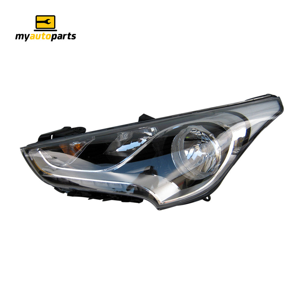 APG All Crash Halogen Head Lamp Passenger Side OEM Suits Hyundai Veloster FS 2011 to 2017 HFS-21030LHG