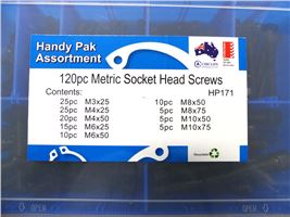 Circlips Australia Socket Screw Kit-120Pc Metric HP171