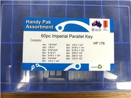 Circlips Australia Parallel Machine Key-60Pc Imp HP178