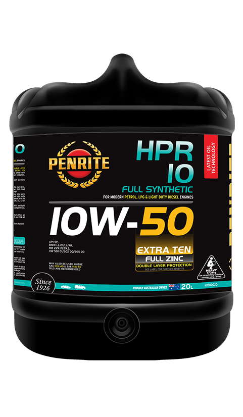 Penrite HPR 10 SAE 10W-50 Engine Oil 20L