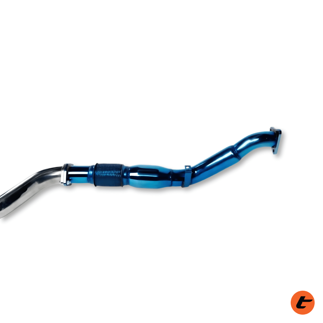 Torqit 79 Series 4.5L V8 TD Dual Cab 08/2012 - 07/2016 3in Turbo Back Exhaust