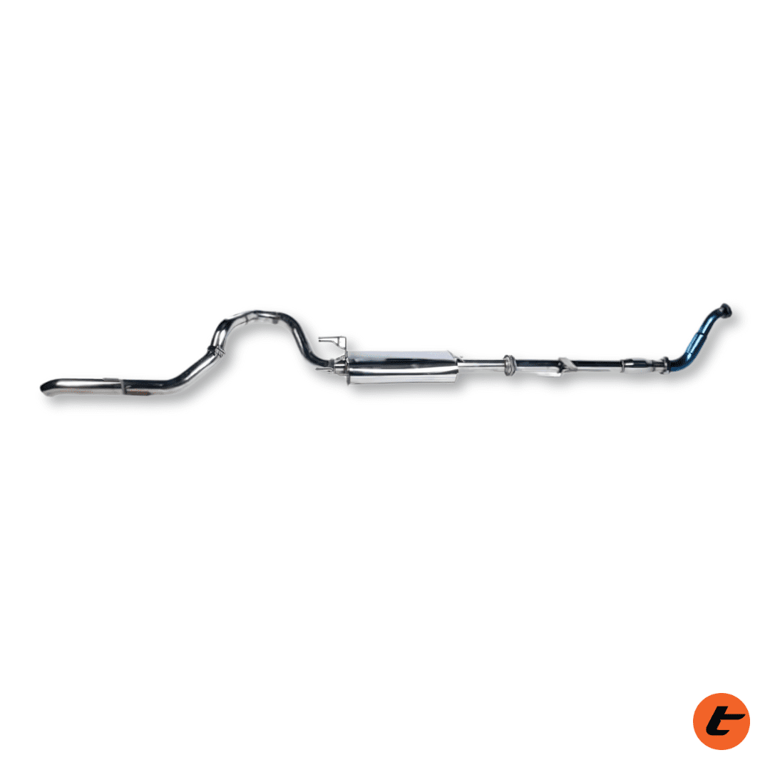 Torqit Prado 120/150 Series CRD 3.0L TD D4D Wagon 11/2007 - 10/2015 3in Turbo Back Exhaust