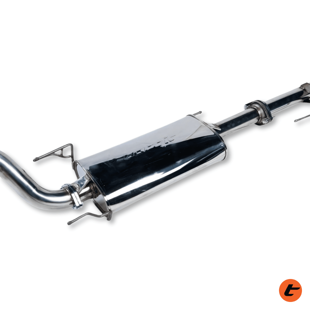Torqit Prado 120/150 Series CRD 3.0L TD D4D Wagon 11/2007 - 10/2015 3in Turbo Back Exhaust