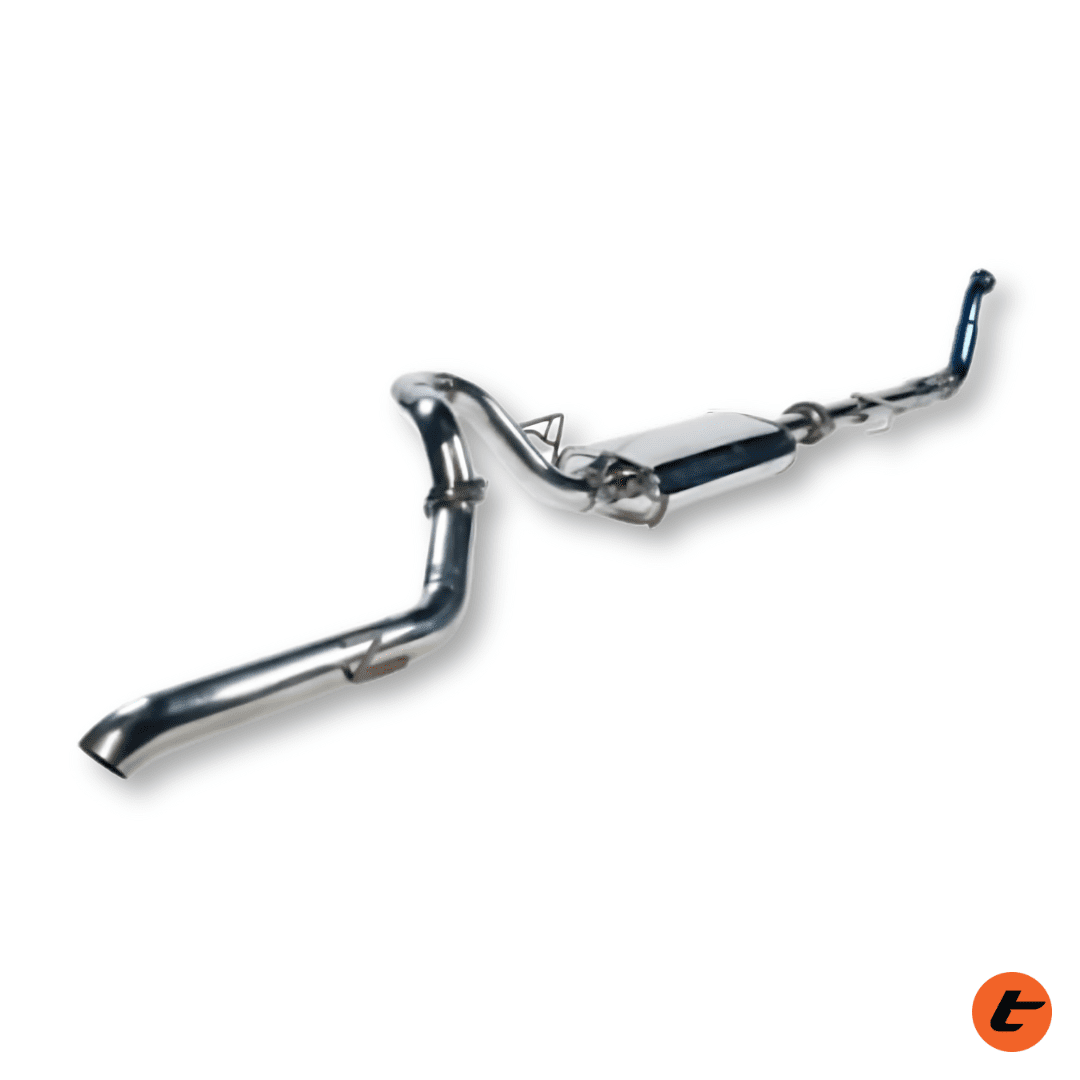 Torqit Prado 120 Series PCR 3.0L TD Wagon 02/2003 - 10/2007 3in Turbo Back Exhaust
