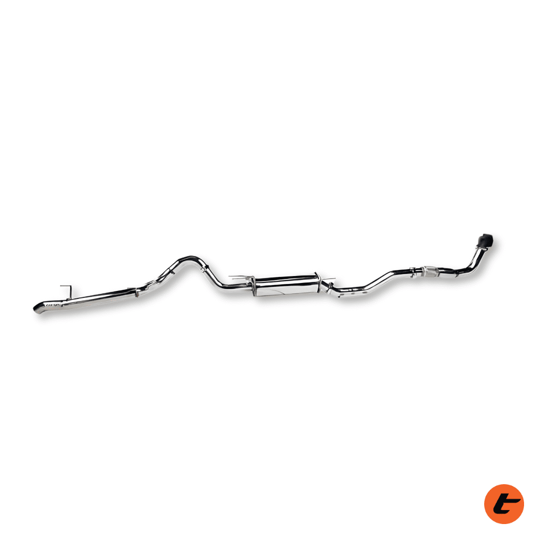 Torqit 100 Series 4.2L TD 03/1998 - 08/2007 3in Turbo Back Exhaust