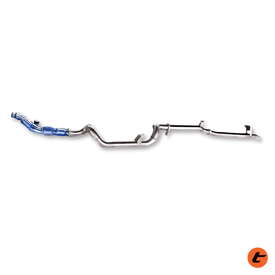 Torqit 79 Series 3.5in 4.5L TD Single Cab Ute Straight Through System