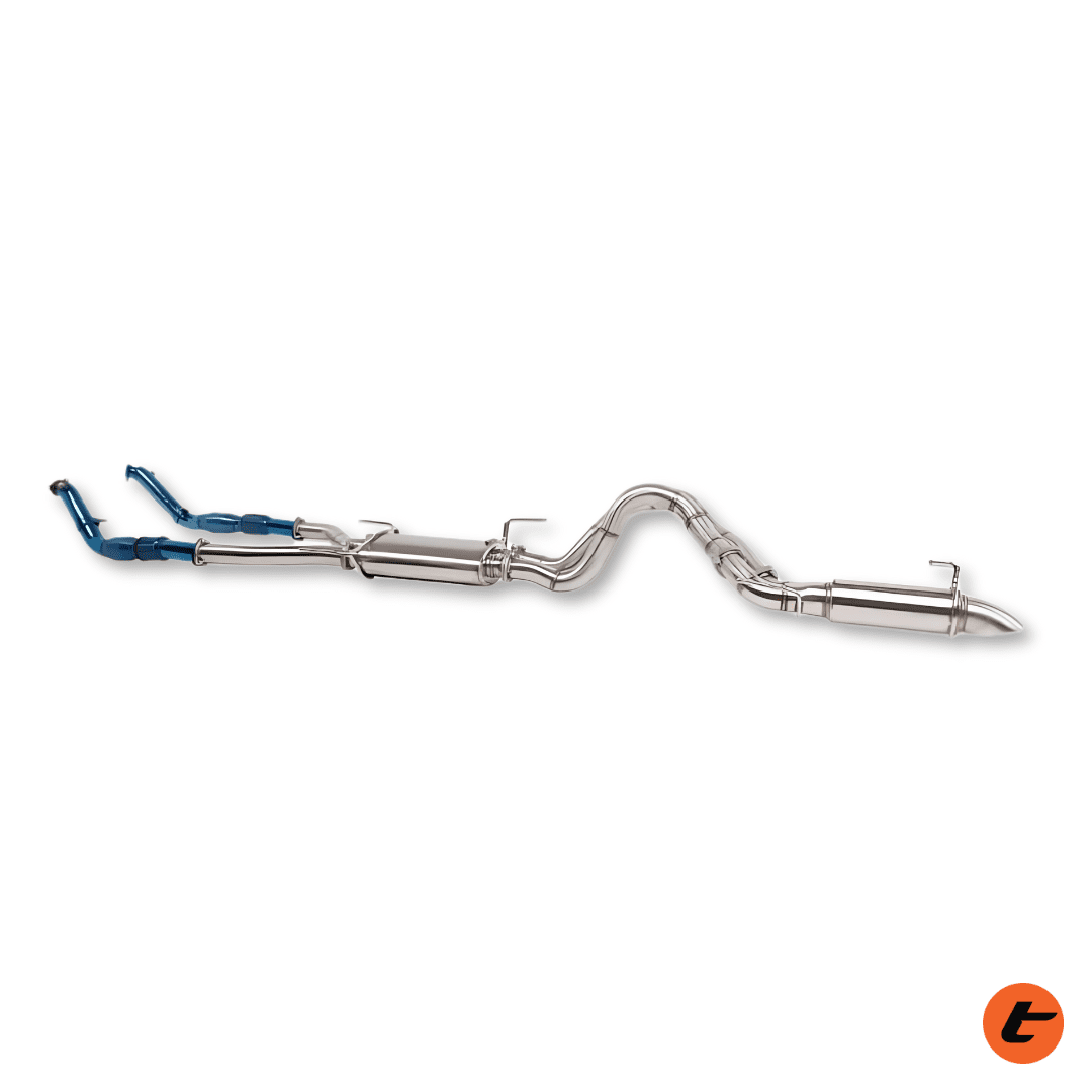Torqit 200 Series 4.5L V8 TD Wagon 11/2007 - 09/2015 Twin 3in - Single 4in Suited to Frontier Tank