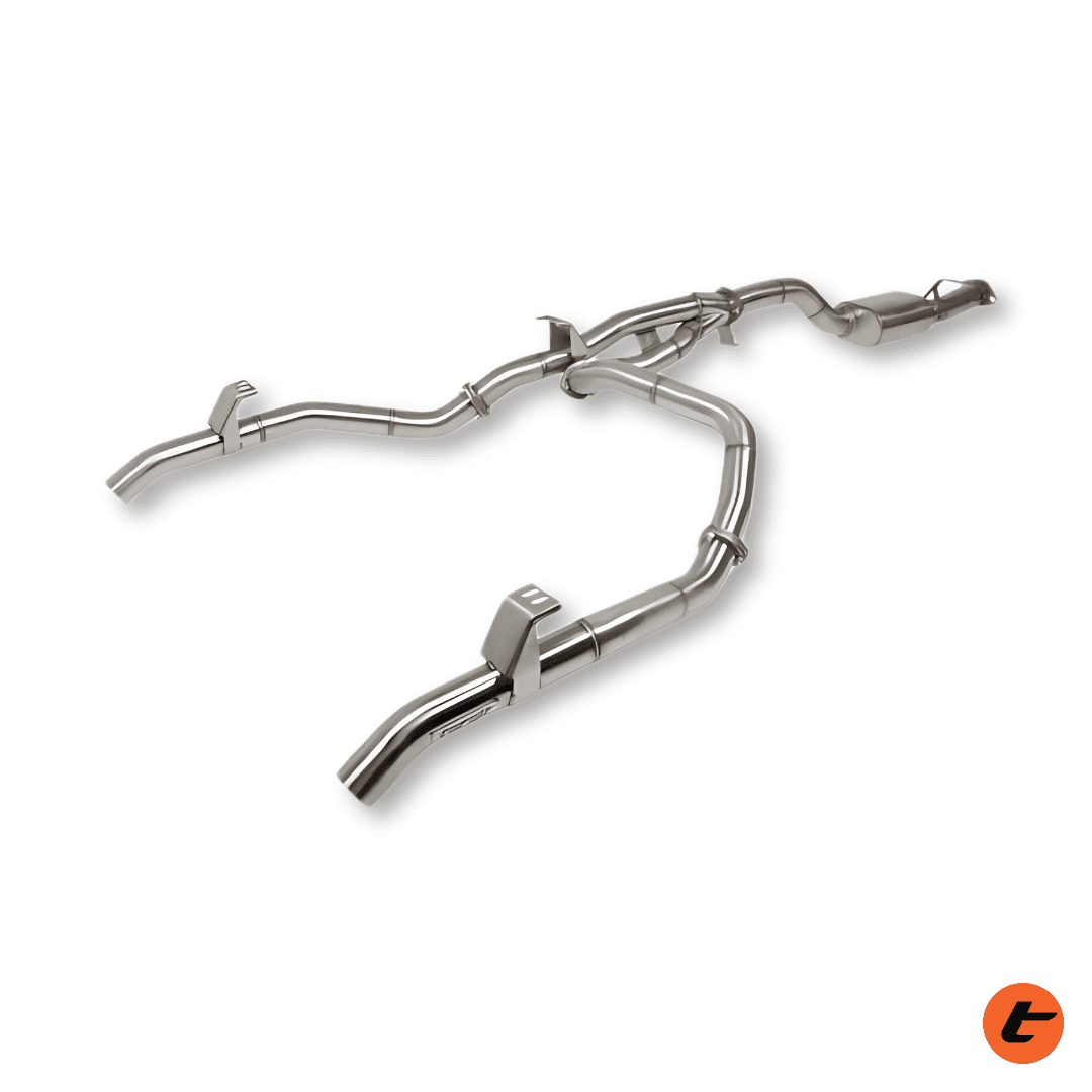 Torqit 79 Series 4.5L V8 TD Dual Cab DPF 08/2016 on 3.5in DPF Back Exhaust Twin 3in L/R Exit