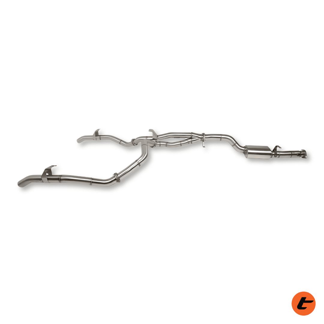 Torqit 79 Series 4.5L V8 TD Dual Cab DPF 08/2016 on 3.5in DPF Back Exhaust Twin 3in L/R Exit