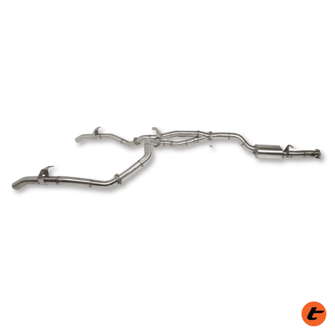 Torqit 79 Series 4.5L V8 TD Single Cab DPF 08/2016 3.5in DPF Back Exhaust Twin 3in L/R Exit