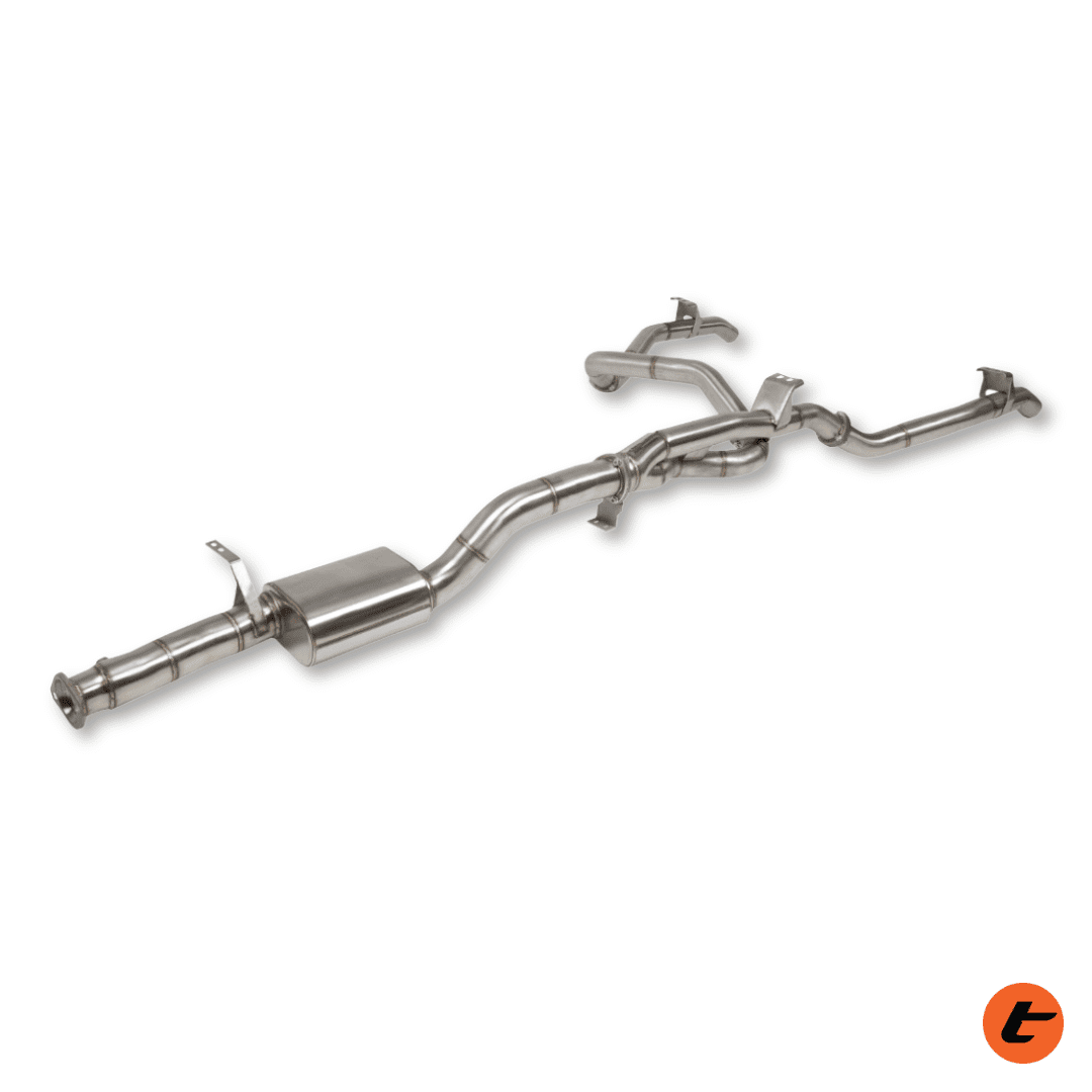 Torqit 79 Series 4.5L V8 TD Single Cab DPF 08/2016 3.5in DPF Back Exhaust Twin 3in L/R Exit