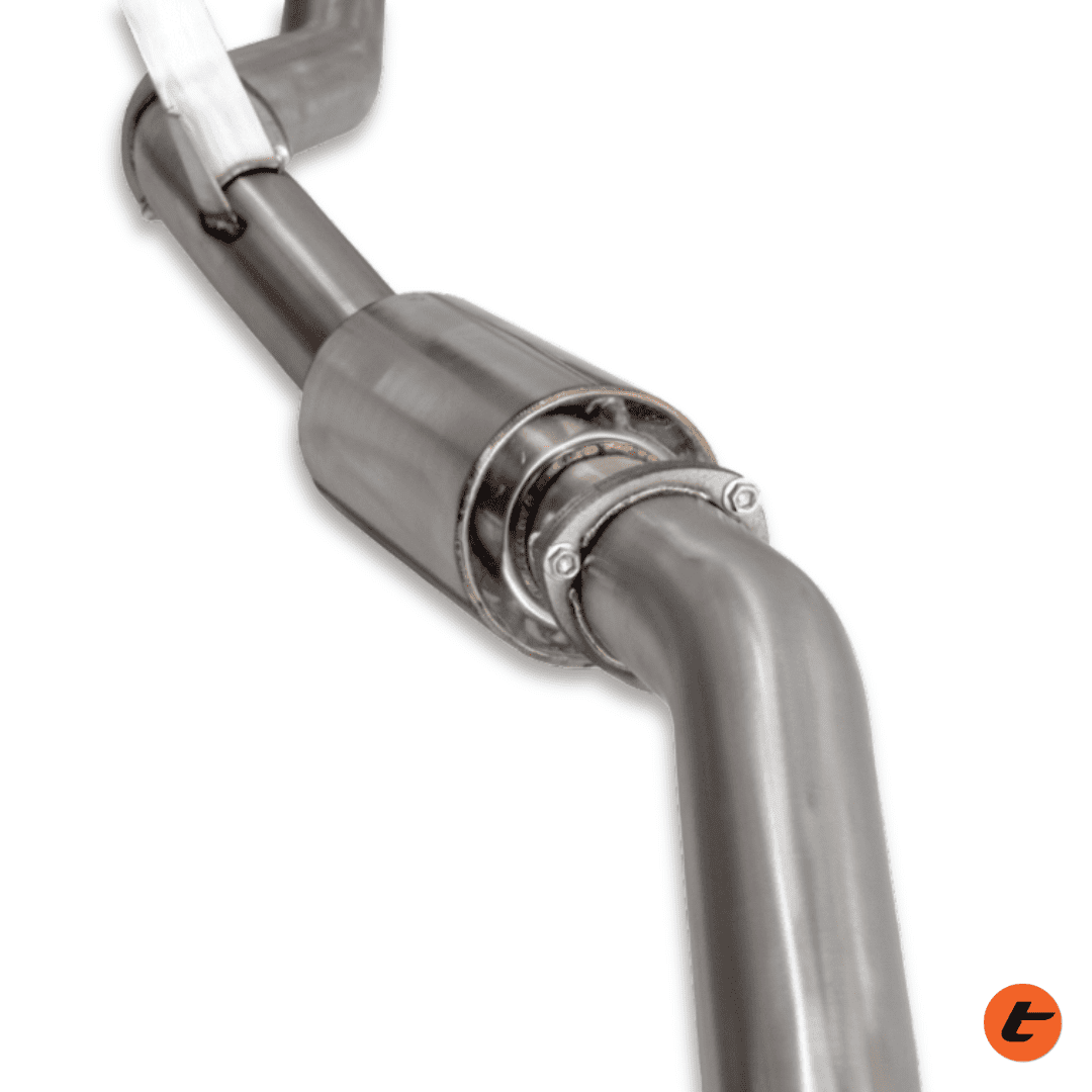 Torqit 76 Series 4.5L V8 TD Wagon 03/2007 - 07/2016 3.5in Turbo Back Exhaust