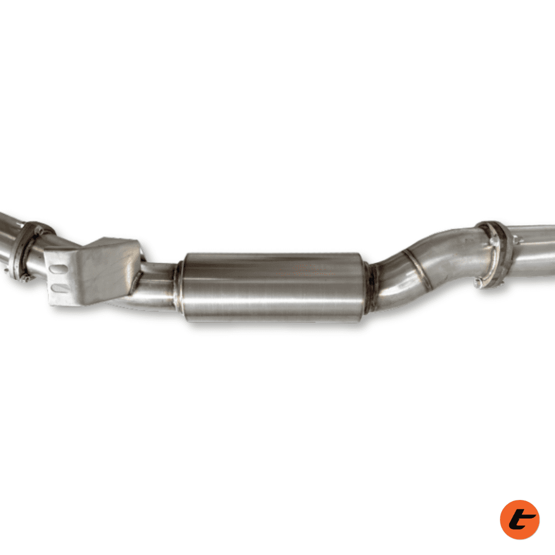 Torqit 78 Series Troop Carrier 4.5L V8 03/2007 - 07/2016 3.5in Turbo Back Exhaust - Louder option