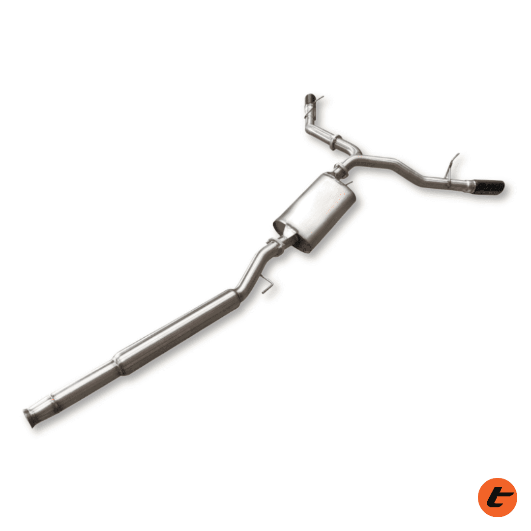 Torqit Gladiator JT 2020 on 3in Twin Exit Cat Back Exhaust