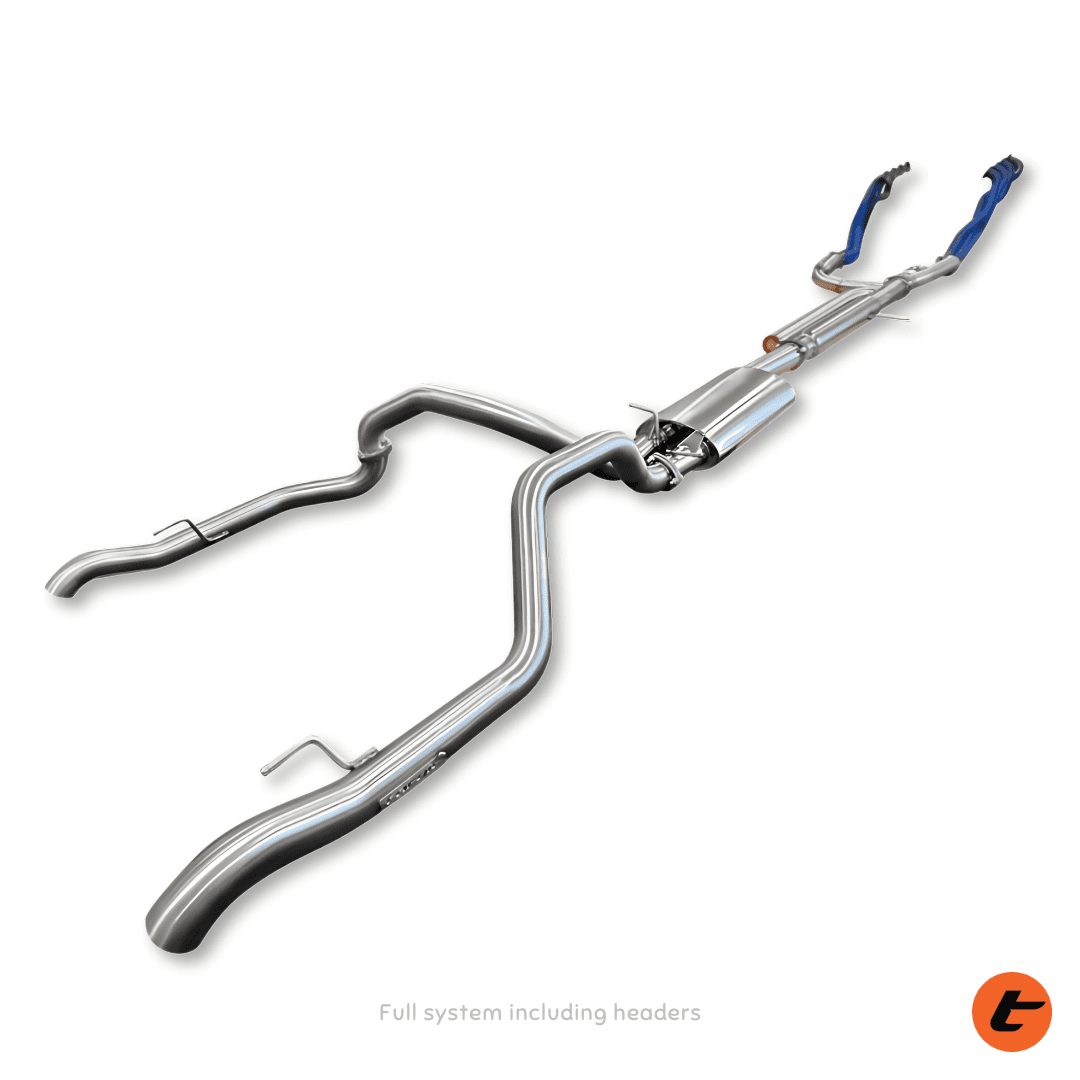 Torqit EXHAUST SYSTEM SILVERADO HEADER BACK