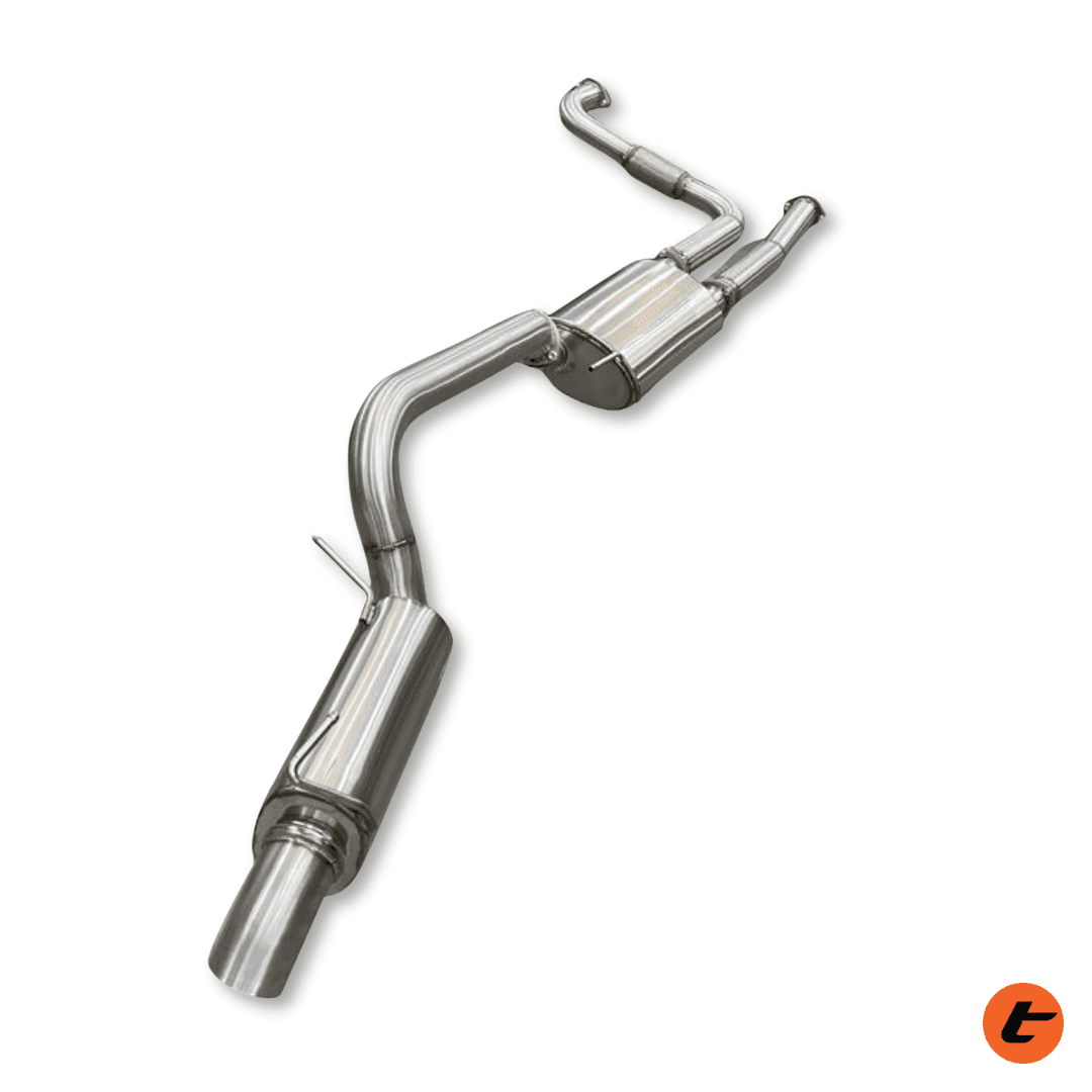 Torqit Patrol Y62 5.6L Series 1 - Series 5 (01/2013 on ) Twin 3in into Single 3in Cat Back
