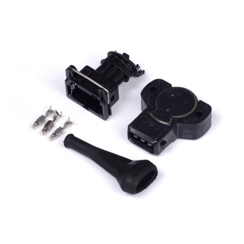 Haltech Throttle Position Sensor - Black CCW Rotation 8mm D-Shaft HT-010404