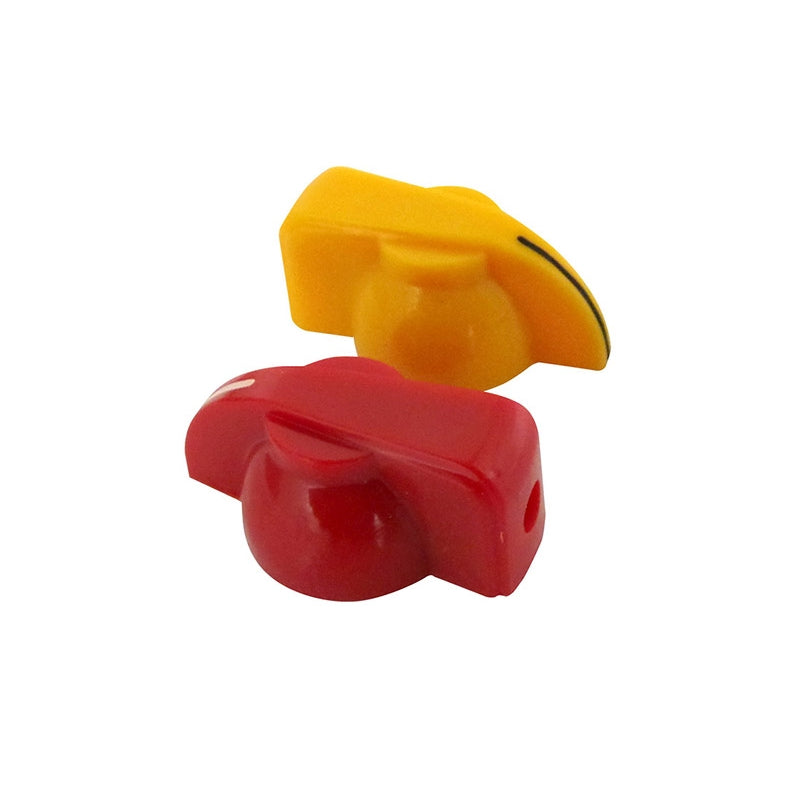 Haltech Triple Switch Panel Only - includes Yellow & Red knobs HT-010508