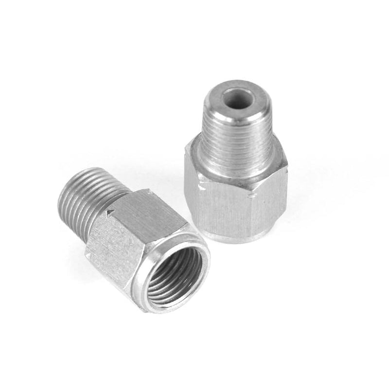 Haltech M10 x 1.0 to 1/8 BSPT Adaptor - Stainless Steel HT-010921