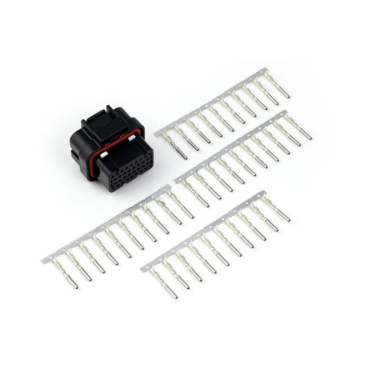 Haltech Plug and pins only - AMP 34 pin Key 2 - 4 Row 4 Key Superseal HT-030011