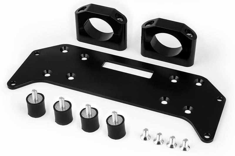 Haltech Nexus R5 Tube Mount Kit - 41.275mm (1.625") HT-039061