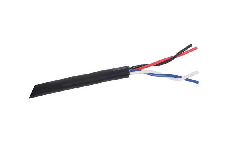 Haltech Cable - Multicore - 4 x 20AWG (Red/Black/White/Blue) - 10M (32') HT-039204