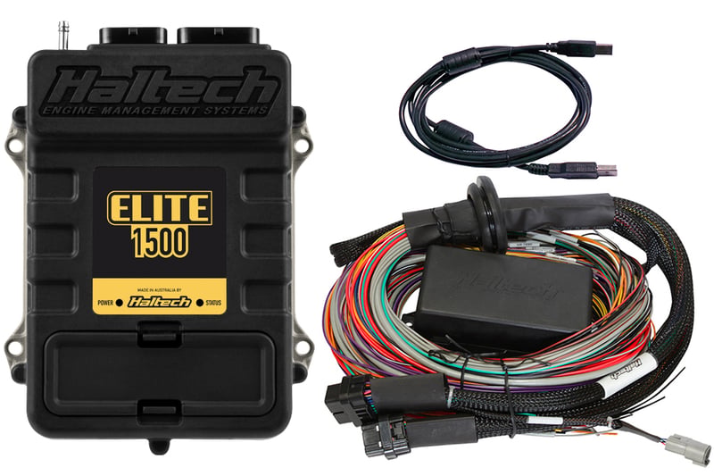 Haltech Elite 1500 + Premium Universal Wire-in Harness Kit 2.5m (8) HT-150904