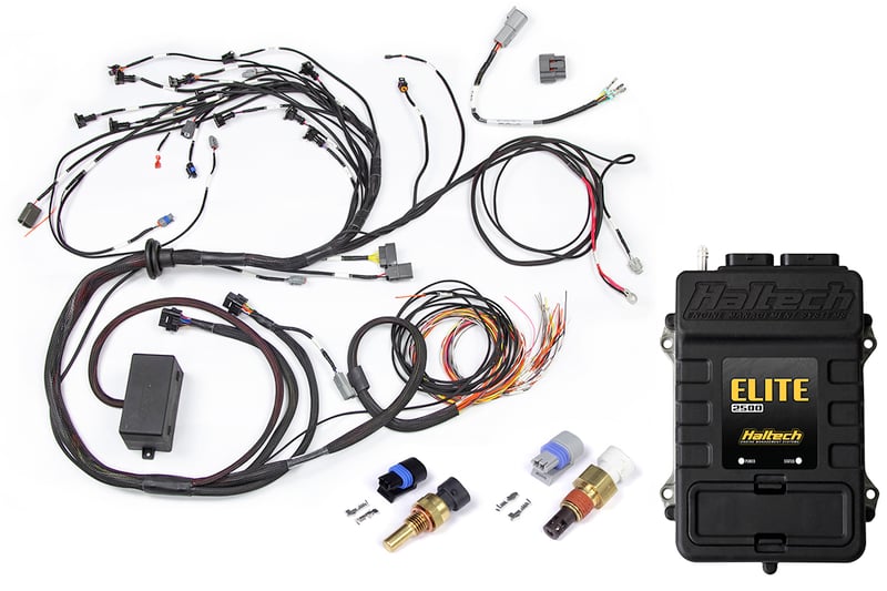 Haltech Elite 2500 + Terminated Harness Kit for Nissan RB Engines (no ignition sub-harness, no CAS sub-harness) HT-151306