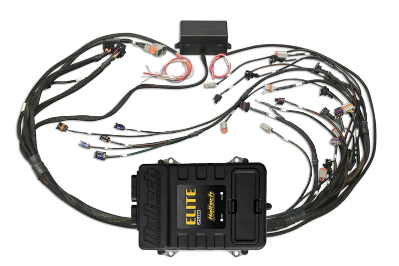Haltech Elite 2500 + GM GEN III LS1 & LS6 non DBW Terminated Harness Kit (EV1) HT-151360