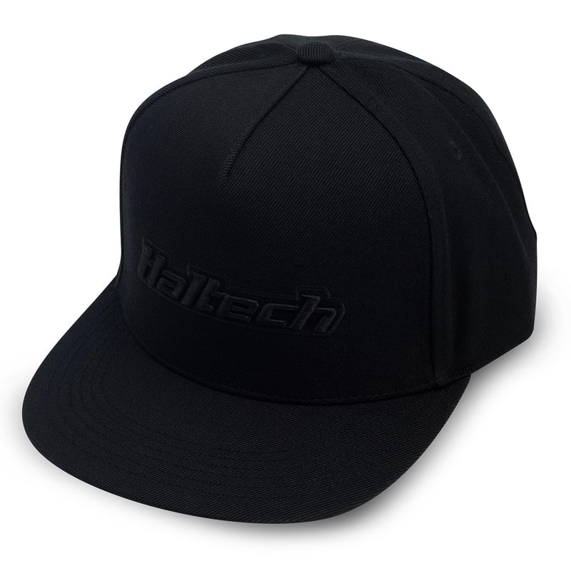 Haltech Snap Back Cap Black on Black