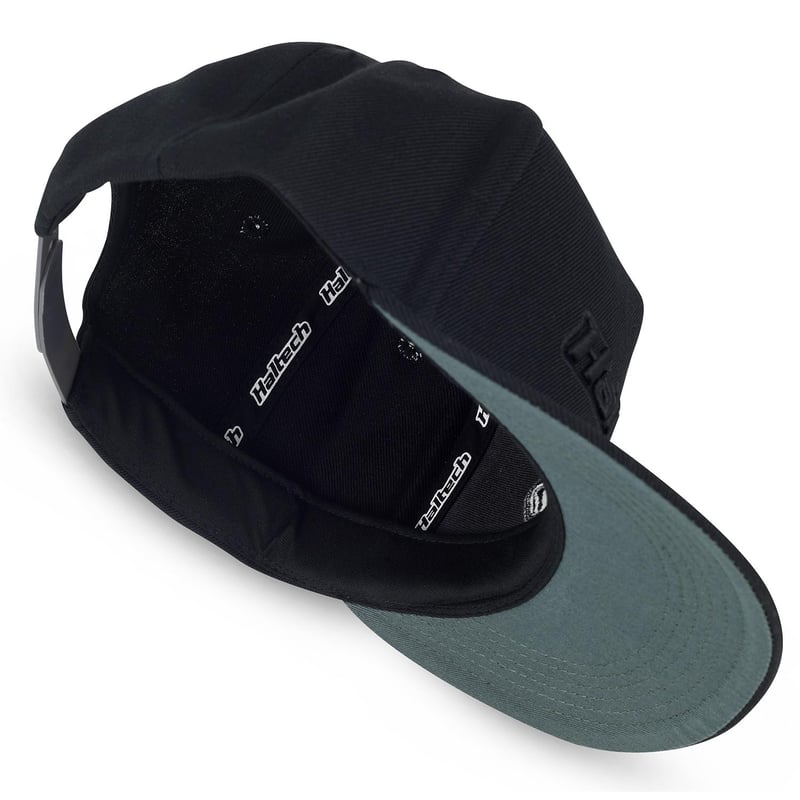 Haltech Snap Back Cap Black on Black