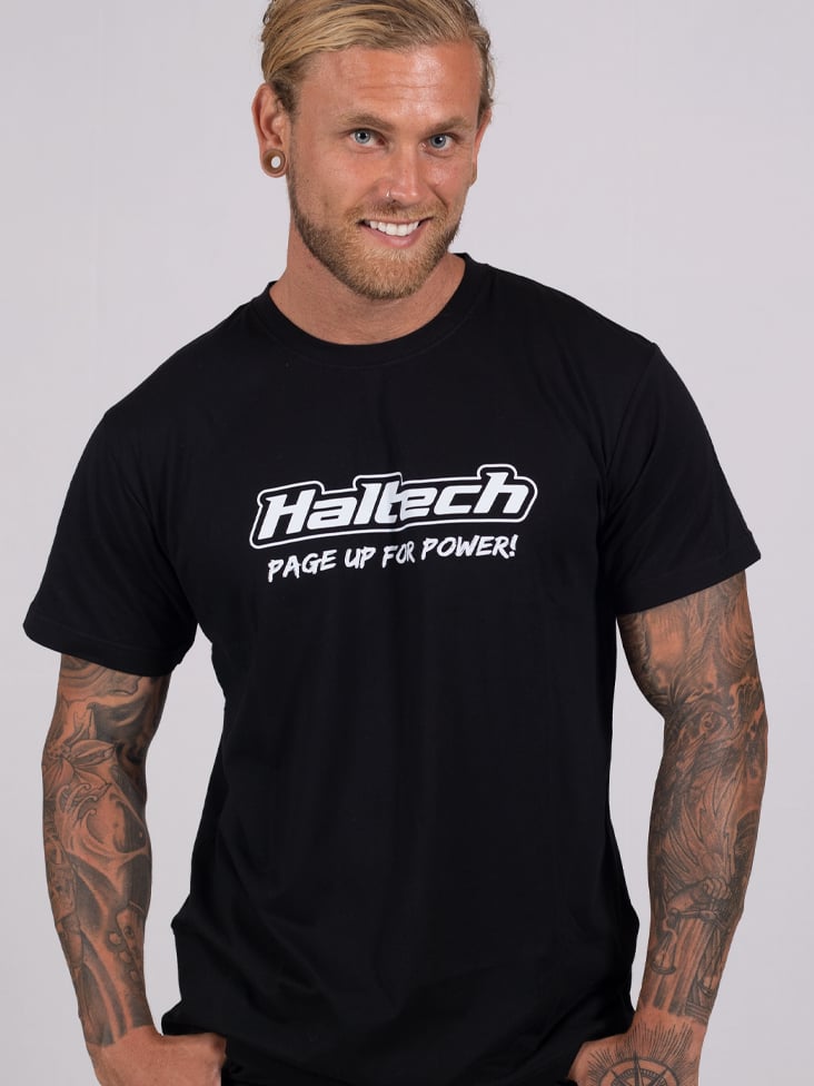 Haltech Classic T-Shirt Black - Extra Small
