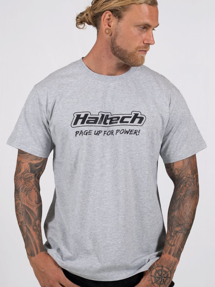 Haltech Classic T-Shirt Grey - Medium