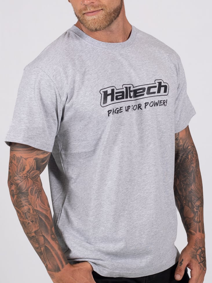 Haltech Classic T-Shirt Grey - Medium