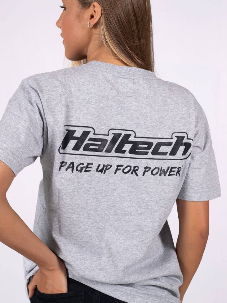 Haltech Classic T-Shirt Grey - Small