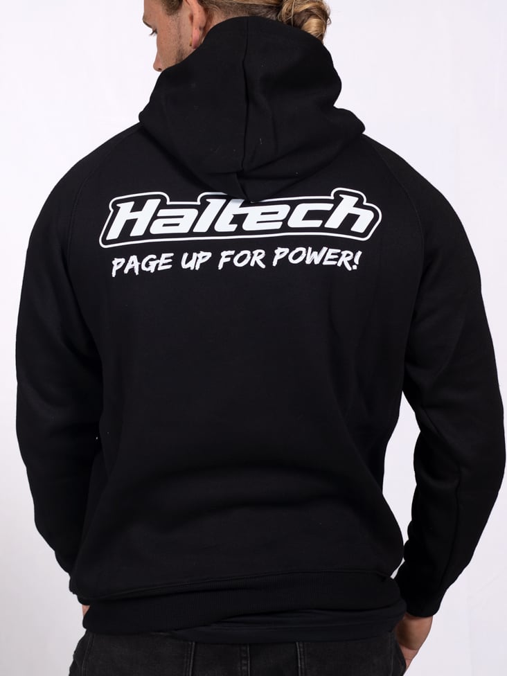 Haltech Classic Hoodie Black - Large