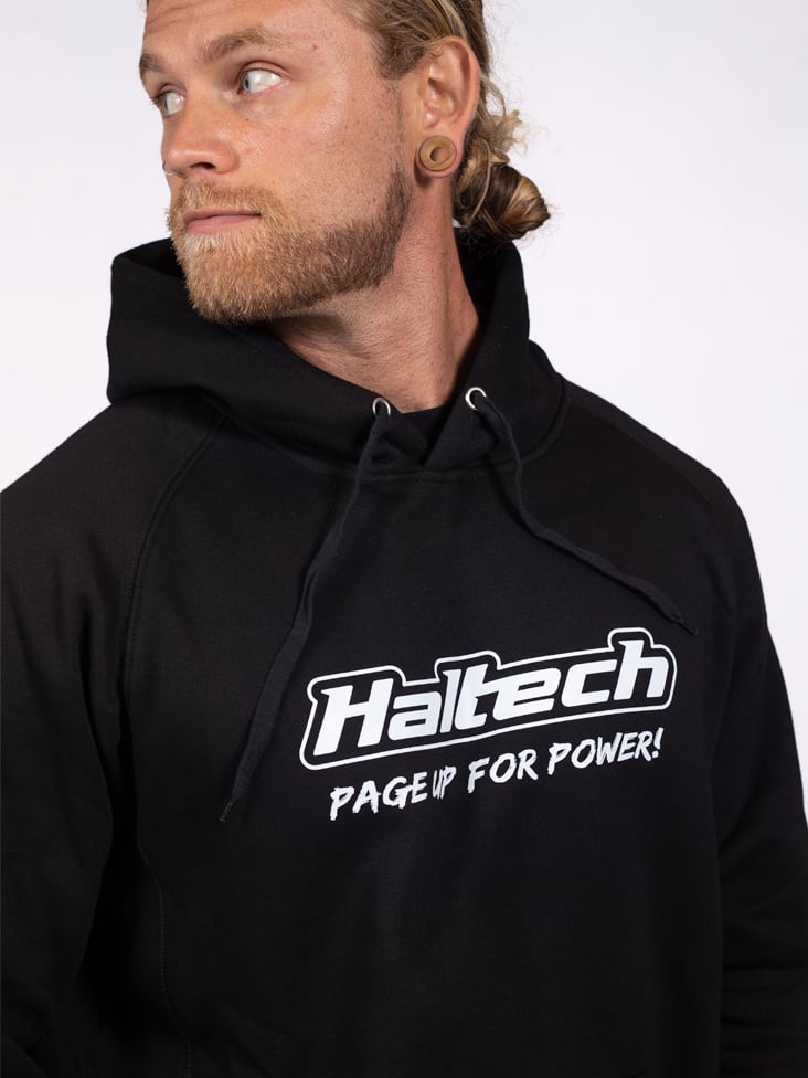 Haltech Classic Hoodie Black - 2X Extra Large