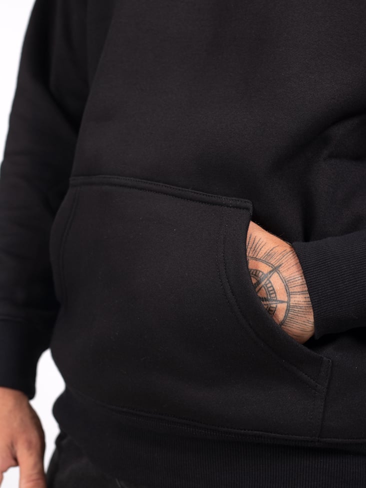 Haltech Classic Hoodie Black - Extra Small