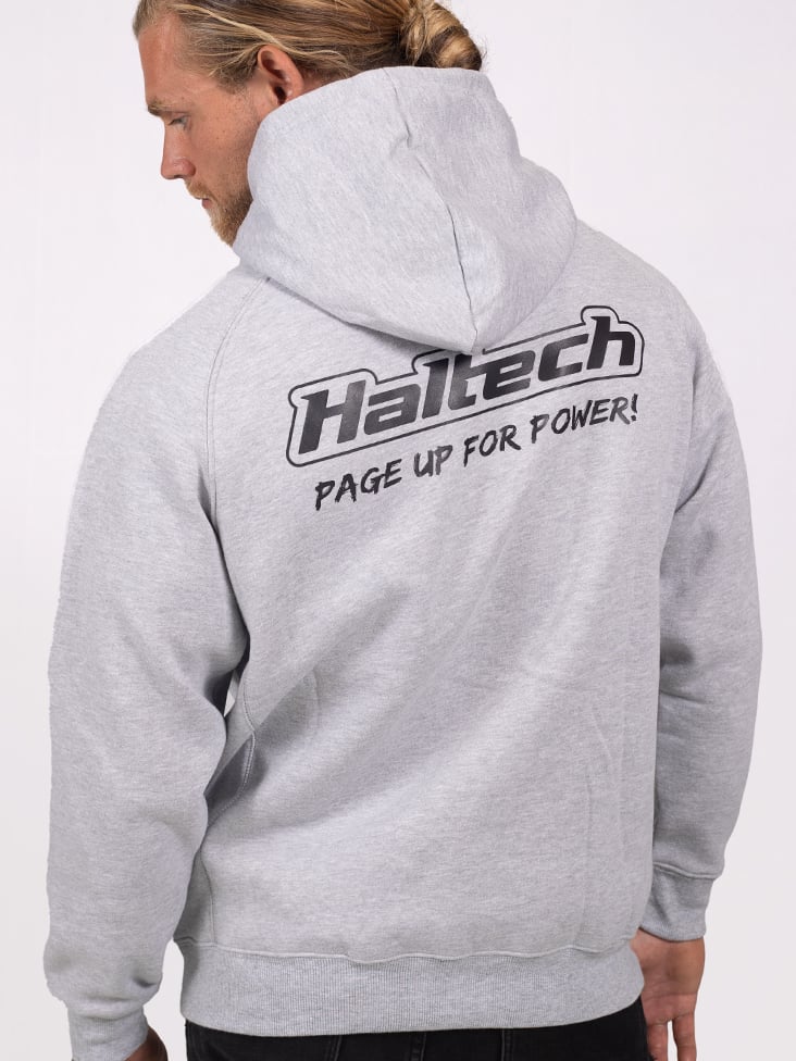 Haltech Classic Hoodie Grey - Large