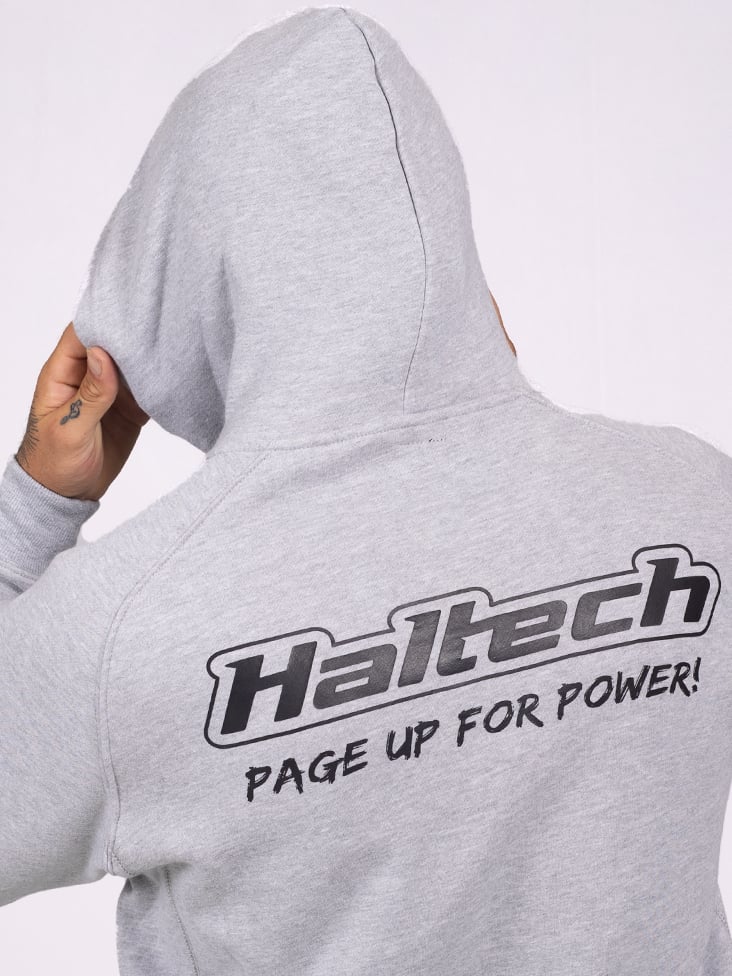 Haltech Classic Hoodie Grey - Medium