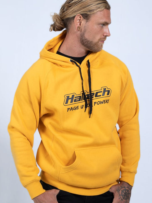 Haltech Classic Hoodie Yellow - Large