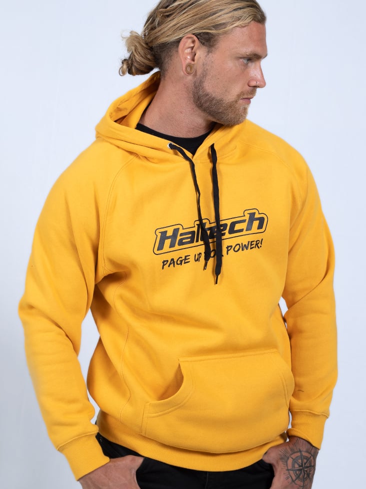 Haltech Classic Hoodie Yellow - 5X Extra Large