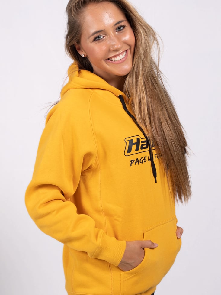 Haltech Classic Hoodie Yellow - 2X Extra Large