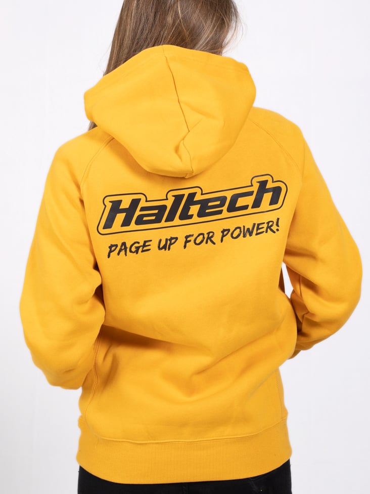 Haltech Classic Hoodie Yellow - 4X Extra Large