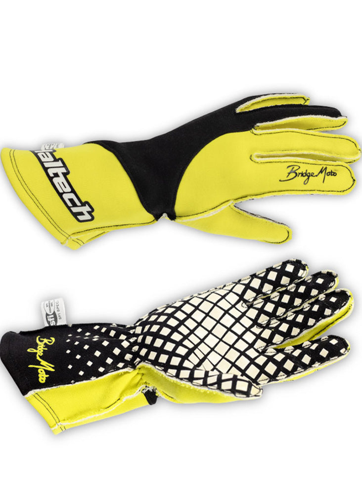 Haltech BridgeMoto Race Gloves - Extra Small